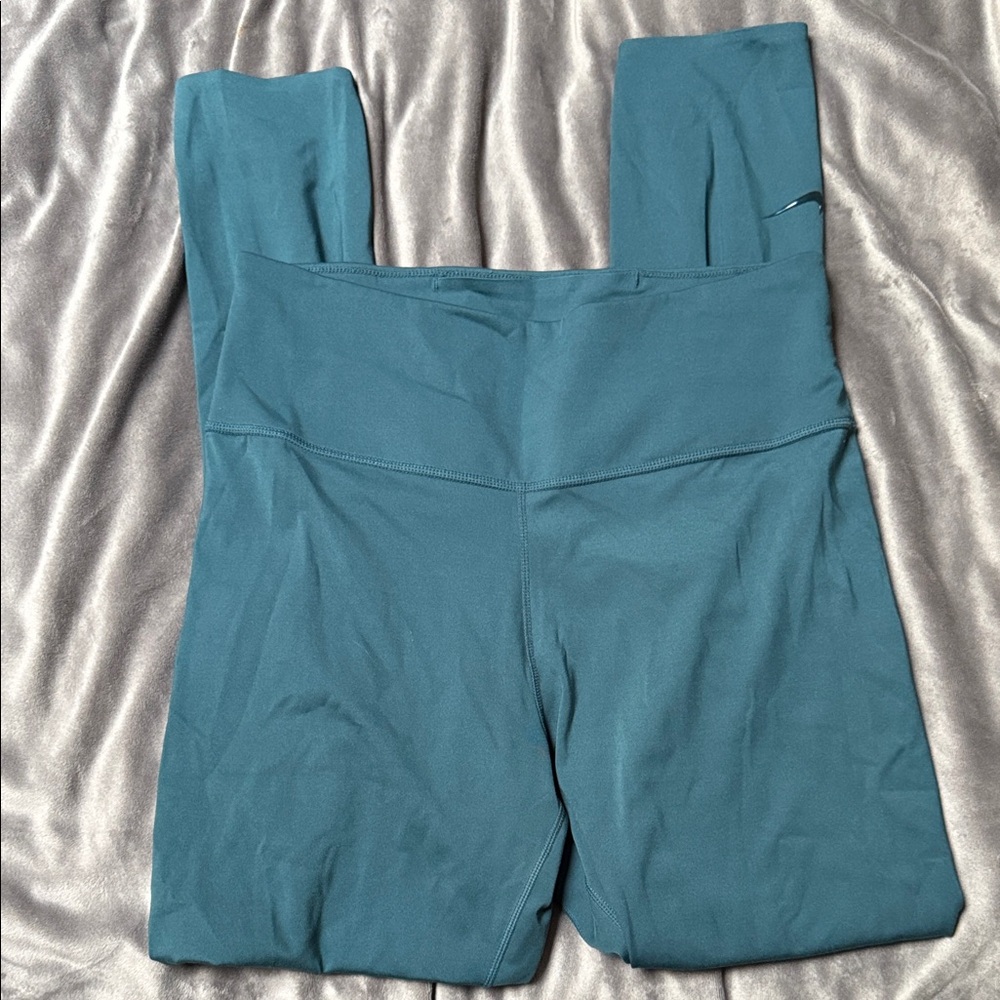 Nike Dri-fit Teal High-Waisted Leggings